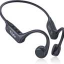 Wigfar Bone Conduction Headphones, Open Ear Headphones Bluetooth 6.0 with Mic, 10H Playtime,Waterproof Sports Headphone Suitable for Running,Cycling, Outdoor Sports
