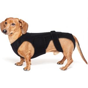 Back Brace for Dogs with Arthritis, IVDD Mobility Back Brace for Pet, Strong Dog Spine Stability Support, Breathable & Adjustable for Joint & Hip Support Senior or Less Mobile Dogs, Black M