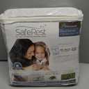 SafeRest Zippered Mattress Protector - Premium 15-18 Inch Waterproof Mattress Cover for Bed - Breathable & Noiseless Washable Mattress Encasement - Calking