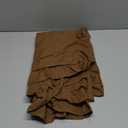 Brown Body Pillow Cover 20x54inches Long Pillowcase Ruffled Pillowcases Shabby Chic Ruffled Fringe Decor Body Ruffled Pillow Sham Cute Pillowcase (1 Body, Brown)