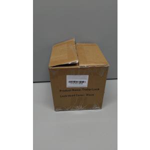 Trailer Hitch Locks for 2-5/16", 2", 1-7/8" Couplers, New Model Universal Super Compatibility Coupler Lock, Anti-Theft Steel Tongue Lock for Boat, RV, Trailers, Camper