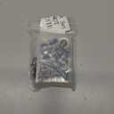 Ferraycle 32 Pieces Snowboard Binding Screw Set Include Snowboard Mounting Screws Snowboarding Binding Screws and Snowboarding Screw Washers, Silver for Ski Outdoor Sport Parts Replacement