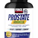 Force Factor Prostate Advanced, Health Supplement for Men for Reducing Nighttime Bathroom Trips, Bladder & Urinary Relief, with Saw Palmetto, Beta-Sitosterol, 180 Tablets (1-Pack) BB Date: 03/2029 