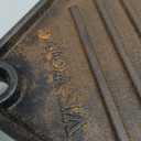 VEVOR Reversible Grill/Griddle, 9.7"x16.7" Pre-Seasoned Cast Iron Griddle, Rectangular Double Burner Griddle Pan, Non-Stick Family Pan Cookware with Handles, Flat Top Plate for BBQ, Gas Grill, Black