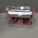 Sailnovo Pasta Maker Machine, 180 Roller Pasta Maker, 9 Adjustable Thickness Settings 2-in-1 Noodles Maker with Rollers and Cutter, Perfect for Spaghetti, Fettuccini, Lasagna or Dumpling Skin Red