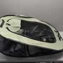 Foldable Dog Cat Playpen, Portable Dog Crate for Puppies, Cat, Puppy Play Pen for Indoors, Kennel Tent Crate for Indoor Outdoor Travel Camping Use with Carrying Case (Green, M)