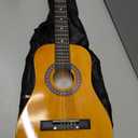 Best Choice Products 38in Beginner All Wood Acoustic Guitar Starter Kit w/Gig Bag, 6 Picks, Nylon Strings, Strap w/Pick Holder - Natural