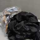 BEDELITE Satin Sheets Queen Size Bed Set, Luxury Soft Black Silky Sheets for Hair and Skin, Similar to Silk Bed Sheets Set 4 Pieces with 1 Deep Pocket Fitted Sheet, 1 Flat Sheet, and 2 Pillowcases