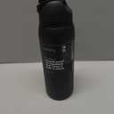 Owala FreeSip Insulated Stainless Steel Water Bottle with Straw, BPA-Free Sports Water Bottle, Great for Travel, 40 Oz, Very, Very Dark