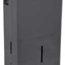 GE Energy Star Portable Dehumidifier, 50 Pint Daily Output with Pump and Drain Hose for Auto or Manual Drainage, Ultra Quiet, Perfect for Basement, Bedroom, Bathrooms, Gray