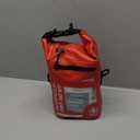 250 PCS Waterproof First Aid Kit, Roll Top Reflective Boat Dry Bag Bug Out Bags, Emergency Medical Kit Ideal for Boating, Camping, Fishing, Kayaking, Floating, Red