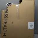 Probasics Junior Aluminum Rollator with 6 Inch Wheels, 250 Pound Weight Capacity, Burgundy, Medical Walker