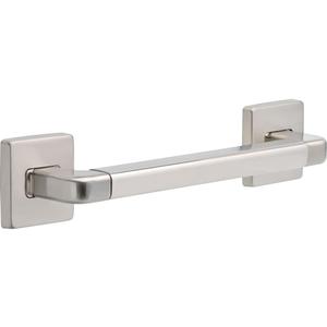 Delta Faucet 41912-SS Angular Modern 12-Inch Grab Bar with Concealed Mounting, Stainless