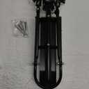 Bike Rear Rack Retractable Aluminum Alloy Bicycle Cargo Rack Mount