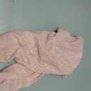 BTFBM Mesh Long Sleeve Tops for Women Lace Sexy Sheer See Through Crew Neck Tight Shirt Fall 2025 Party Club Outfits (Pink), XL