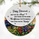 Retirement Gifts for Women & Men: Retirement Ornaments, Farewell Gifts for Retiring Coworkers, Retired Gift for Coworker, Friend, Boss, Employee, Teacher, Nurse  Christmas OrnamentsStyle I