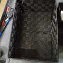 Woven Storage Baskets, Storage Bins, Cube Basket Container Baskets Storage Boxes Organizers for Clothes /Shelves/ Closet, Set of 6 (Black)