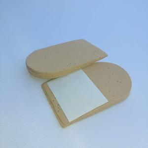 Atlas Biomechanics Adjustable Heel Lift, 1 Pair, Medical Grade Cork (Medium (2 1/2" Wide))