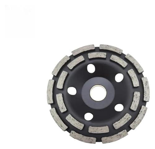 100/125/150/180/230mm Double Row Diamond Segment Grinding Wheel Cup Disc Grinder Concrete Granite Stone Cut .sw