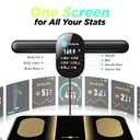 Runstar Smart Scale FSA&HSA Eligible, 8 Electrodes Digital Bathroom Scale for Body Weight and Fat, BMI, Muscle Mass 28 Body Composition Measurement, with Full-Color TFT LCD on Retractable Handle