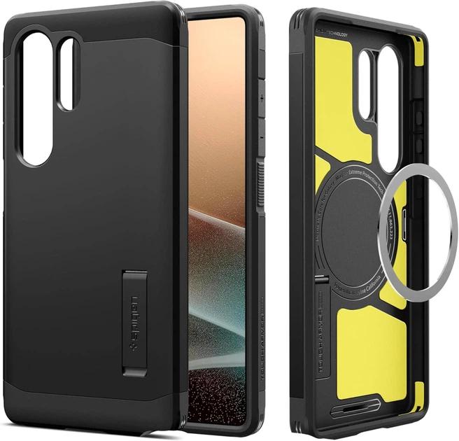 Spigen Tough Armor AI MagFit Case Samsung Galaxy S25 Ultra Black 