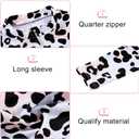 Funnycokid Baby Toddler Girls Swimsuit 4 Piece Bathing Suit Long Sleeve Rash Guard Sets 12 Months - 7 Years (White)