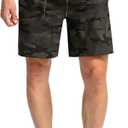 Soothfeel Men's Running Shorts with Zipper Pockets 9"/ 7"/ 5" Lightweight Basketball Gym Workout Athletic Shorts (L)