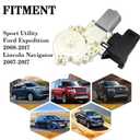Power Window Lift Motor Assembly Compatible with Ford Expedition 2008-2017 Lincoln Navigator 2007-2017 Sport Utility Replace Left Driver Side Window Regulator Motor 7L7Z7823395A AL7Z7823395A