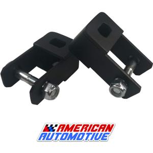 American Automotive Compatible 1-3" Front Suspension Shock Extender Kit for 99-06 Silverado Sierra 1500