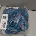 Aleumdr Ribbed One Piece Swimdress Swimsuits for Women Tummy Control Tie Knot Swim Skirt V Neck Bathing Suit (Blue, M)