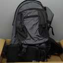 ClevrPlus Deluxe Adjustable Baby Carrier Outdoor Hiking Child Backpack Camping (Grey)