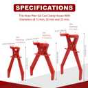 Hose Pinch Off Pliers Clamp Pliers Elbow for Fuel Line, Automotive Brake, Radiator & Coolant Hoses
