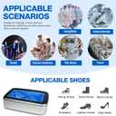 Shoe Cover Dispenser Containing 200pcs Shoe Covers Disposable Non Slip High Quality Automatic Shoe Cover Machine with Disposable Shoe Covers for Indoors for Most Occasion and Shoes Size