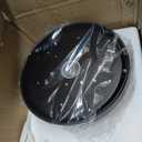 Large Ceiling Fan with Light: 100 Inch Outdoor Fan - Industrial Ceiling Fan with Remote for Shop Garage Patio Black