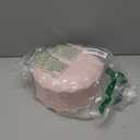 LIYH 20 Pcs 7.5 Inch Pink Scalloped Plastic Plates Reusable  Unbreakable Plastic Cake Dessert Plates for Weddings Party Outdoor Picnics Dishwasher Safe BPA Free Easter (20Guests)