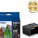 EPSON 232 Claria Ink High Capacity Black & Standard Color Cartridge Combo Pack (T232XL-BCS) Works with WorkForce WF-2930, 2950 and Expression XP-4200, 4205