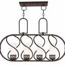 Livex Lighting 47195-67 Westfield 4-Light Island Chandelier