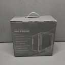 4L Skincare Fridge with LED Mirror - Portable Cooler/Warmer for Cosmetics & Food, Perfect for Bedroom, Car, Office, White