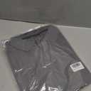 SAMERM Mens Knit Polo Shirts Short Sleeve Textured Casual Polo Shirt Fashion Stylish Lightweight Breathable T Shirt for Men, Grey, XL