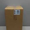 16.5" White and Gold Ceramic Ginger Jar with Lid - Modern Luxury Ceramic White Gold Ginger Jars for Home Decor, Living Room, Kitchen, Dining Table, Cabinet, Bookshelf Decor, Storage Ginger Jar