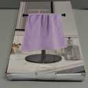 Hand Towel Holder, Matte Black Bathroom Towel Racks, Countertop Towel Stand, T-Shape Towel Holder for Bathroom Kitchen, Size 11" L x 6.7" W x 16.1" H