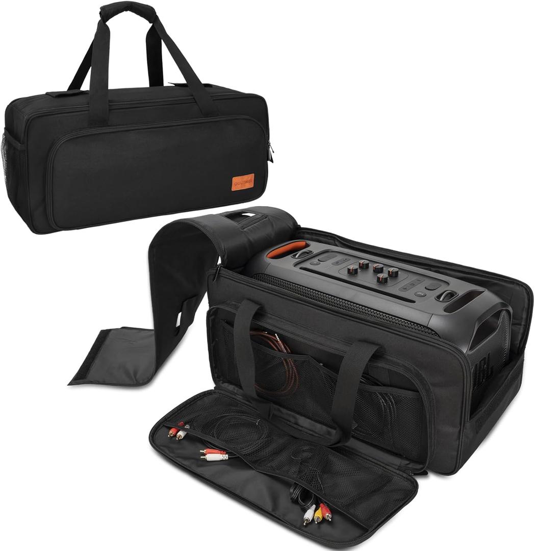 21.2''10.2''9.8'' Tote Bag Compatible With JBL PartyBox on the Go Speaker, Multifunctional Storage Case (Bag Only, Shoulder Straps Not Included)