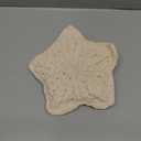 Syhood 10 Inch Star Christmas Tree Topper Crochet Chunky Yarn Star Xmas Decor for Christmas Tree Ornament Farmhouse Holiday Party Decoration, Cream White