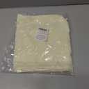 Solid Color Bubble Chiffon Hijab With Crochet Elegant Soft Georgette Shawl Scarf For Abaya Dress Headscarf (Yellow)