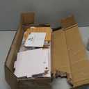 Toilet Paper Holder Stand: Bathroom Stand with Toilet Paper Holder Insert, Slim Storage Cabinet for Small Space (30''H (Pro Rod), White/Bamboo)