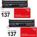 137 Toner Cartridge Replacement for Canon 137 Black Toner Cartridge CRG137 9435B001AA to Use with ImageClass D570 LBP151dw MF216n MF236n MF232W MF227dw MF229dw MF244dw MF247dw Printer (2 Black)