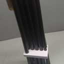 TONIAL Bronze Double Curtain Rods for Windows, 72-150 Inch, Simple Finials