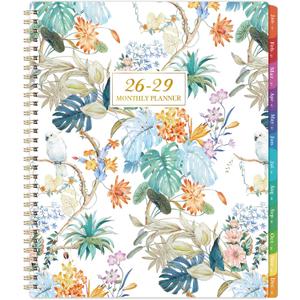 2026-2029 Monthly Planner/Calendar - July 2026 - June 2029, 9 11, 3 Year Monthly Planner 2026-2028, 36 Months, 2026-2029 Planner with Colorful Tabs, Inner Pocket, Twin-Wire Binding