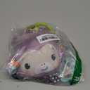 Fisher-Price Baby Stroller Toy Sing & Go Purple Monkey Musical Sensory Plush with Crinkle & Clackers for Newborns from Birth+
