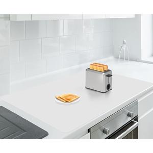 AECHY Extra Large Silicone Mat 35.3"x23.5"x0.08", Multipurpose Silicone Mat Thick Heat Resistant Mat Shipped Rolled Up Kitchen Counter Mat Nonslip Silicone Mats for Kitchen Counter Translucent, 36"L x 24"W